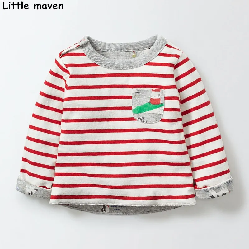 Little maven/детская брендовая одежда для маленьких мальчиков Новинка осени 2017