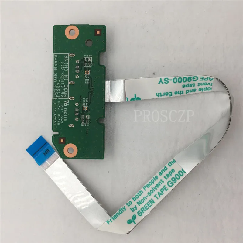 USB-плата DELL N5040 N5050 M5040 3520 10963-1 48.4IP20.011 DV15 с проводкой 100% тестирование бесплатная