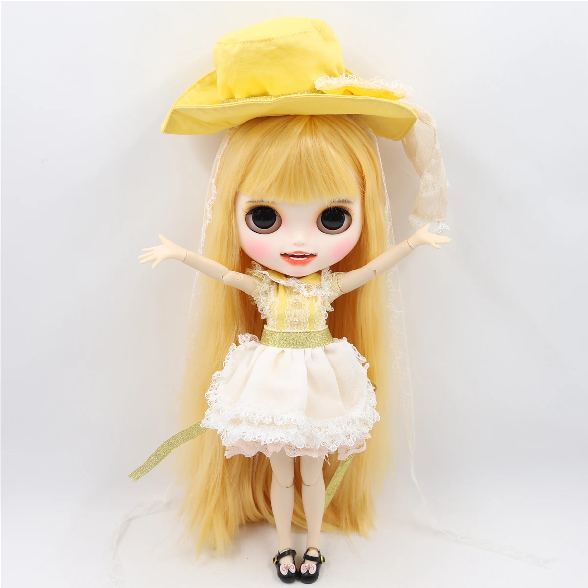 ICY 1/6 bjd завод Blyth кукла индивидуальные матовое лицо белая кожа шарнир тело прямые