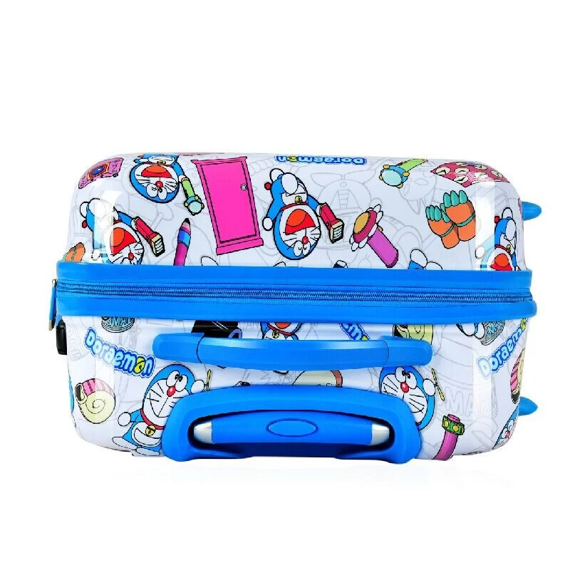 Новый Дорожный чемодан Doraemon с мультяшным котом сумка для багажа на колесиках