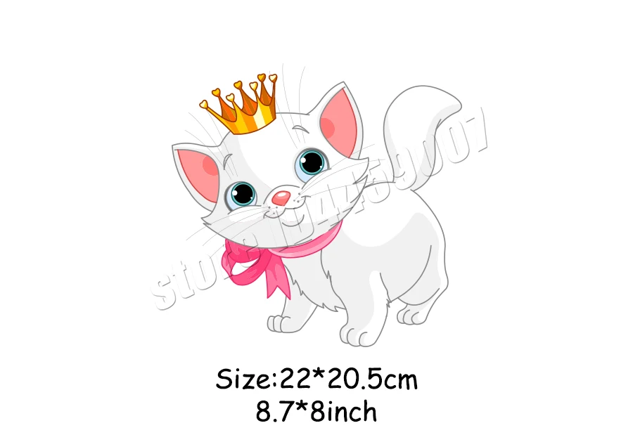 Нашивки в виде животных Kawaii Cat наклейки для детей моющиеся DIY уровень окружающей среды дружественных Parches пользовательские ручные аппликации