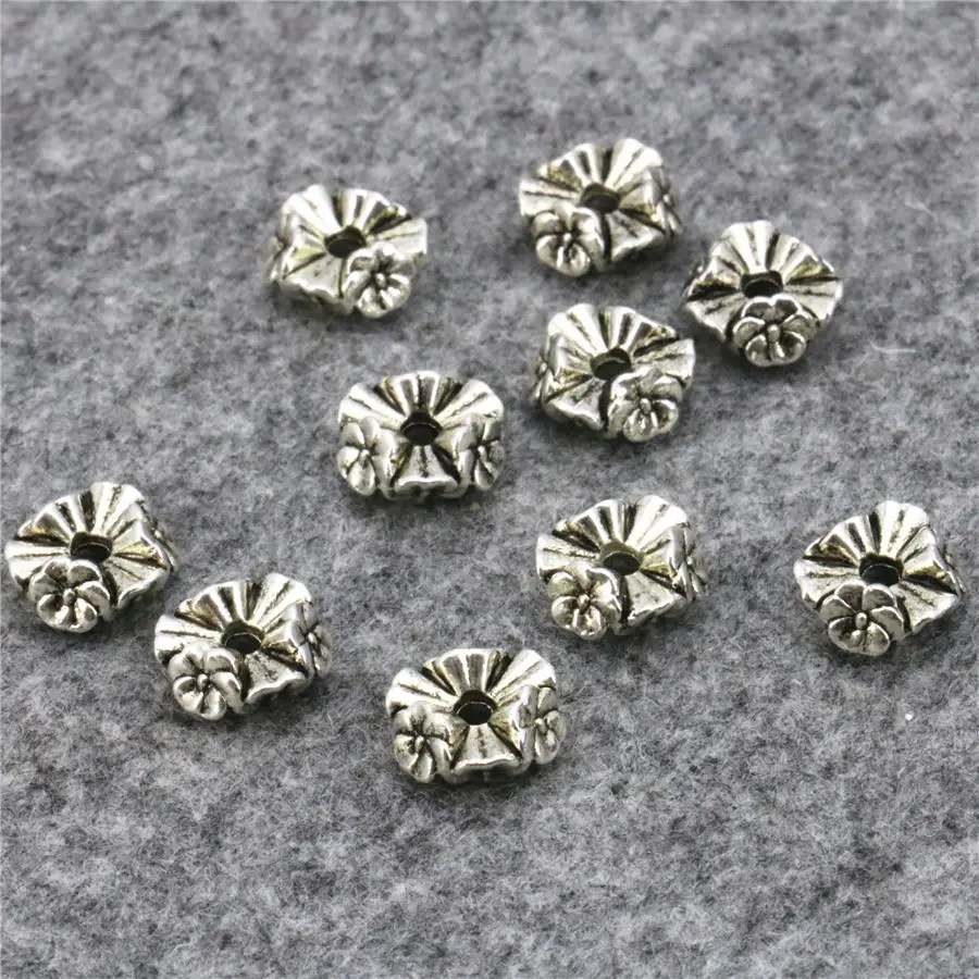 Неповторимая медная подвеска в виде цветка 10 шт. | Украшения и аксессуары