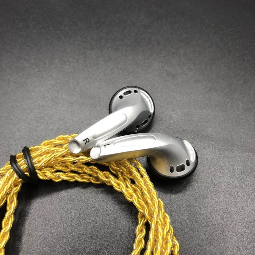 Лидер продаж FENGRU DIY EMX500 Pro Наушники с плоской головкой HiFi бас наушники DJ наушники тяжелый бас качество звука обновление EMX500