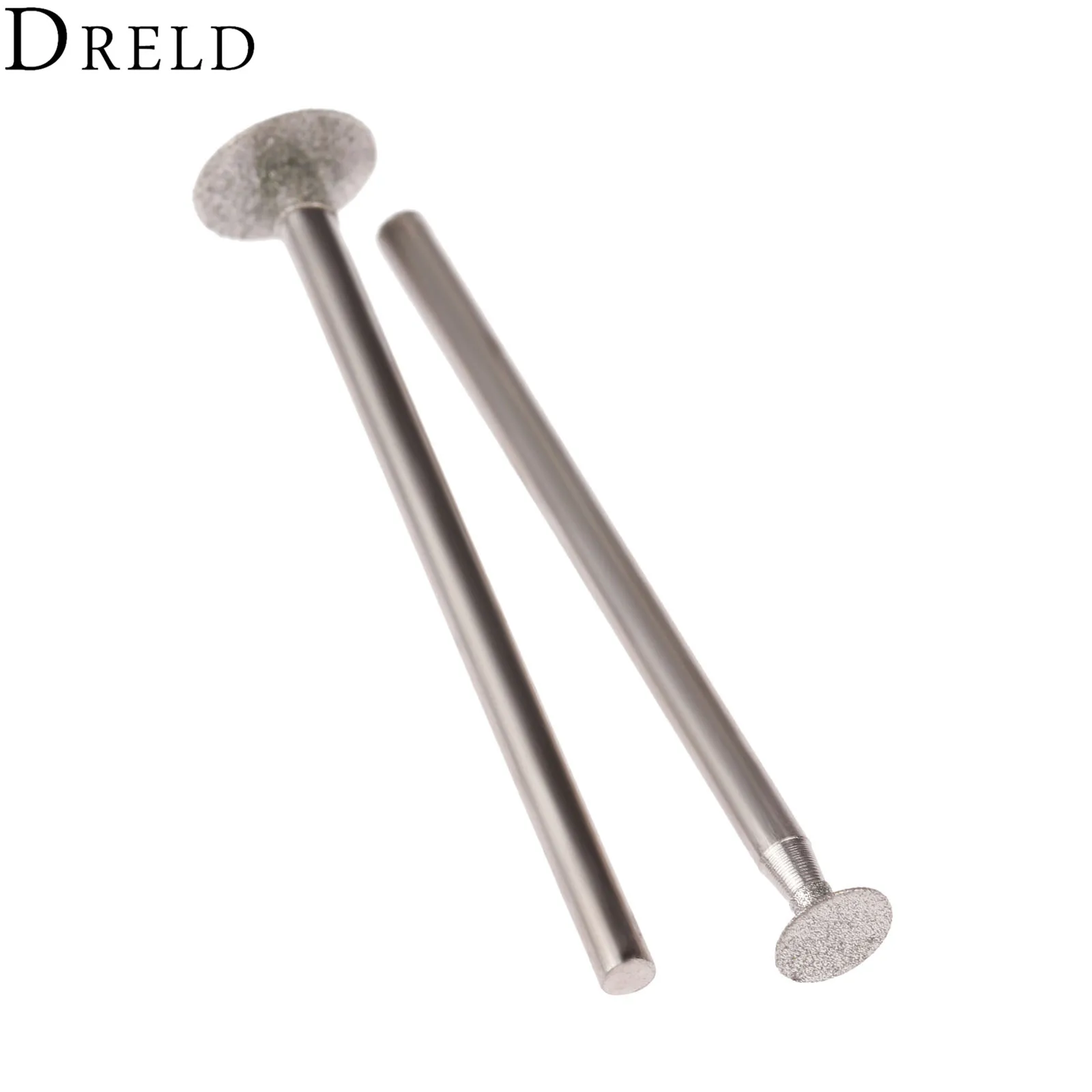 DRELD 10 шт. Аксессуары Dremel 2,35 мм хвостовик Алмазная установка точечная Шлифовальная головка камень нефрит резьба полировка Гравировка Инструменты
