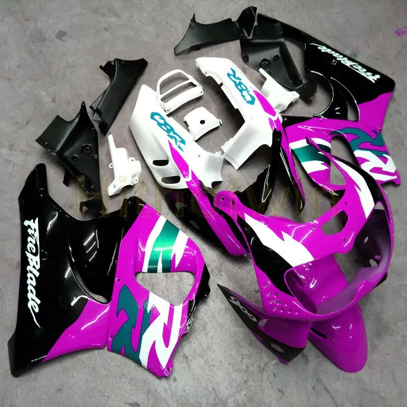 

Custom motorcycle cowl for CBR919RR 1998-1999 CBR 900 RR 98 99 ABS Plastic Fairings+Botls+pink bodywork