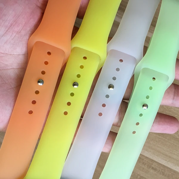 Новейшие технологии резиновая спортивный ремешок для наручных часов Apple Watch