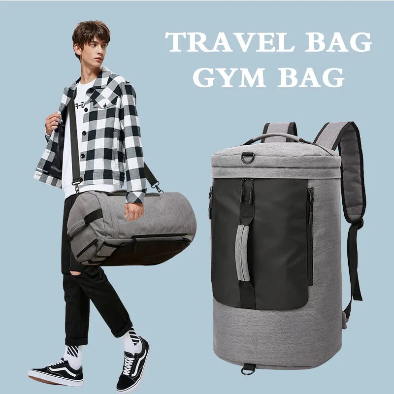 

35L Travel bag Gym backpack Sport bag Shoe bag Yoga Training Fitness Packing Outdoor City Tourism Camping Dry Bag Hand Bag