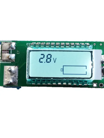 Тестер литий ионной батареи ЖК измеритель напряжения/тока/емкости/18650 26650