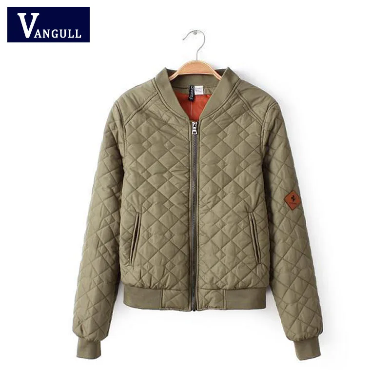 Для женщин авиатор куртка Армейский Зеленый бейсбол куртки 2017 на весну и зиму