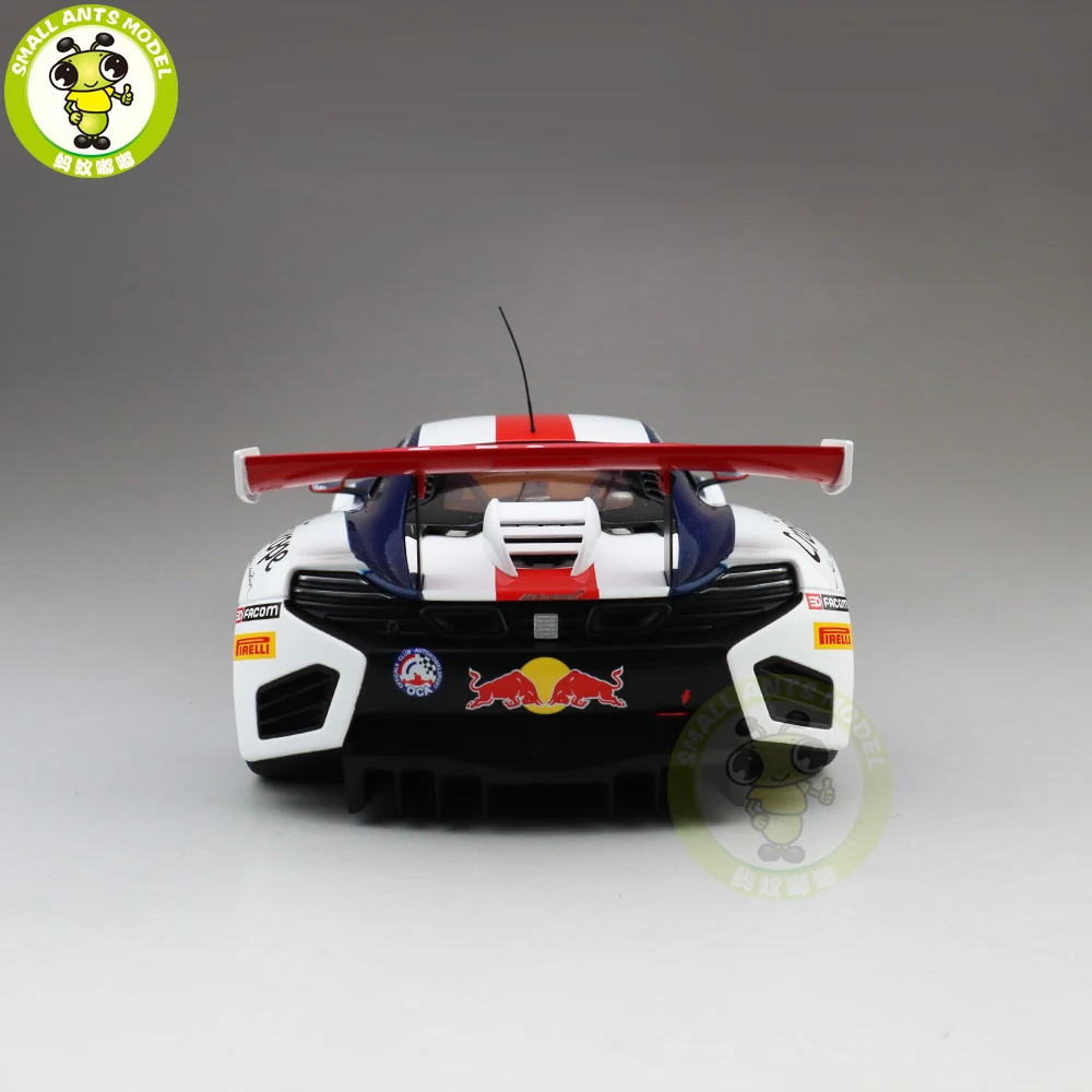 1/18 AUTOart 81342 MCLAREN 12C GT3 RED BULL № 9 суперкар литья под давлением Модель автомобиля игрушки для детей коллекции