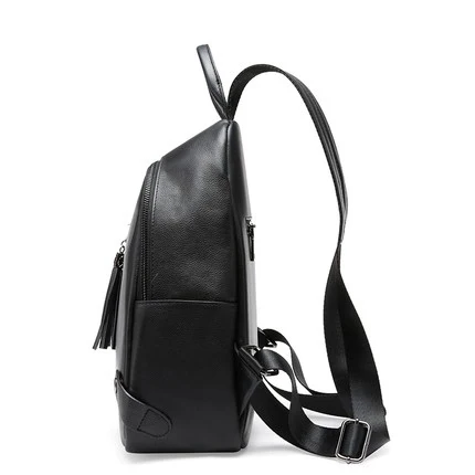 Nuleez Travelling Backpack Women Genuine Leather Cowhide Big Capacity 2021 New Classical Favorite | Багаж и сумки