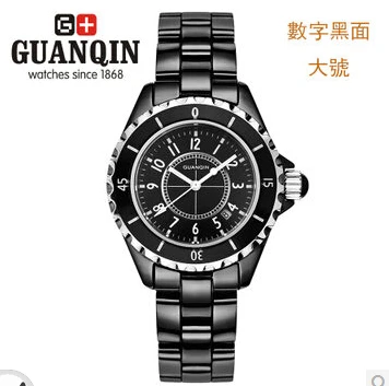 Керамические часы мужчины или женщины оригинальный guanqin любители