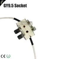 socket base gy9 5 holder for 230v msd 150 250300w 5007001000w lamp foot universal studio tv light bulb gx9 5 lamp base type