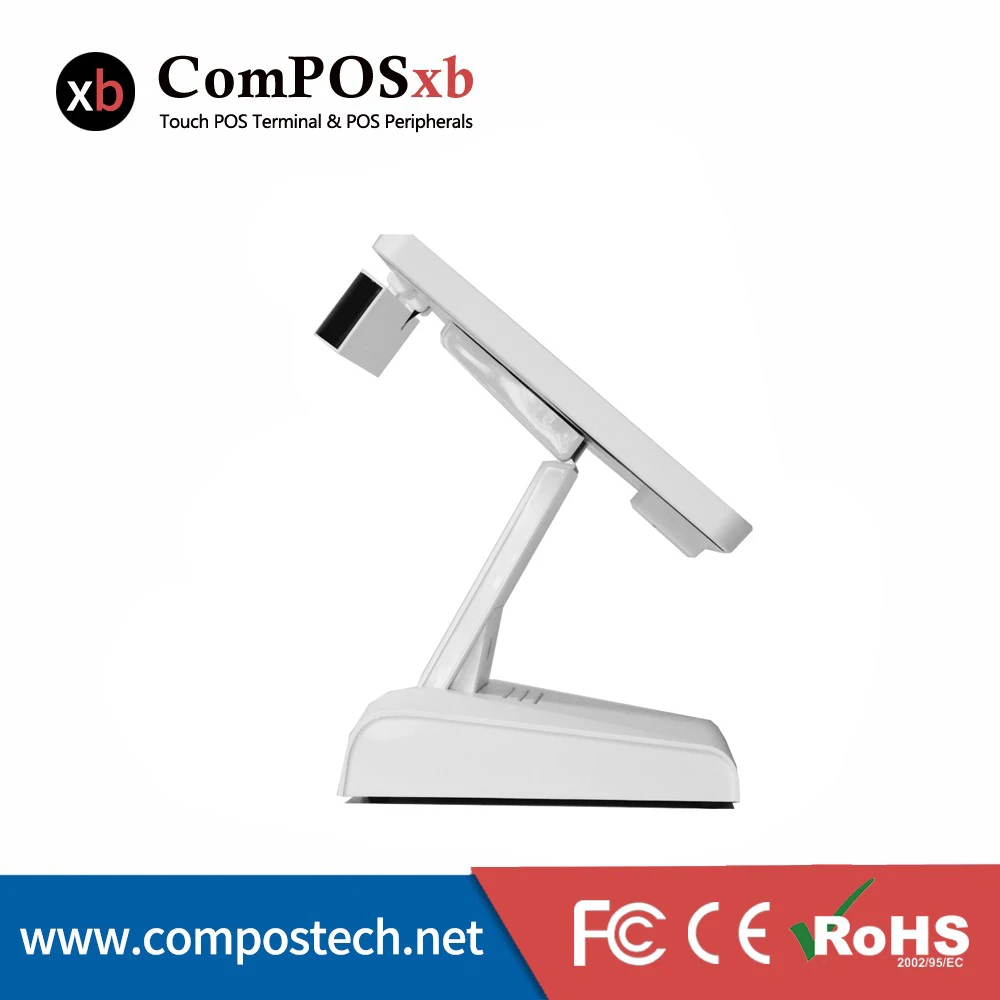 Электронные весы с расчетом стоимости POS все-в-одном J1900 4 ядра 15 дюймов сенсорный