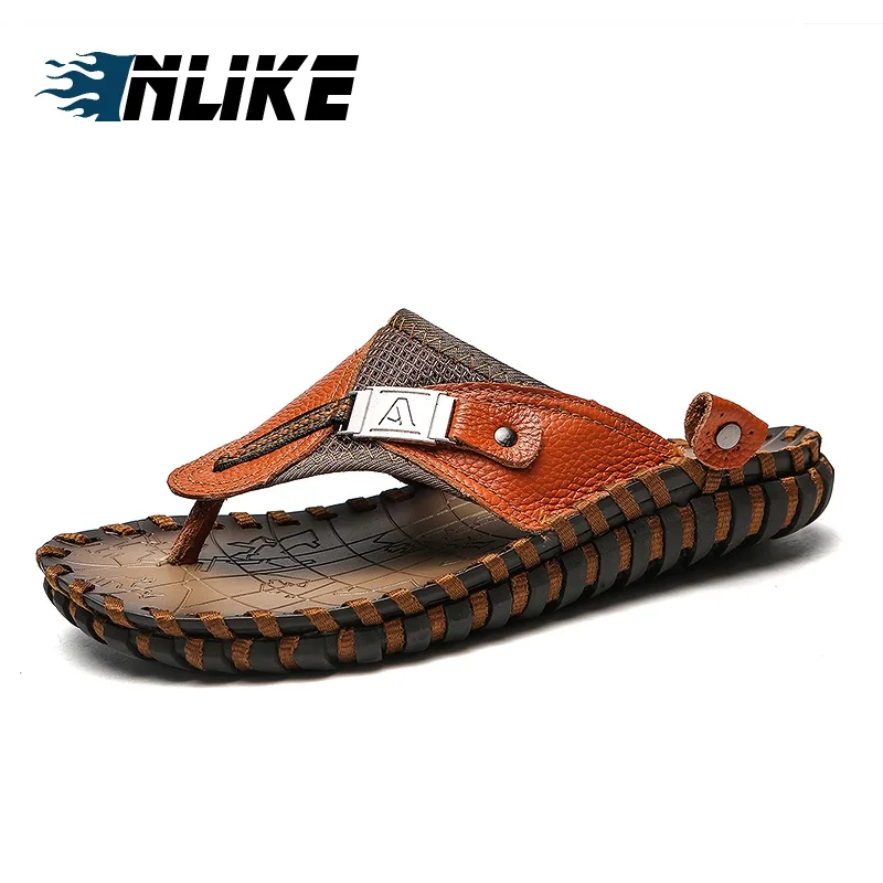 

Big Size Summer Beach Flip Flops Men Slippers Outdoor Light Men Slippers