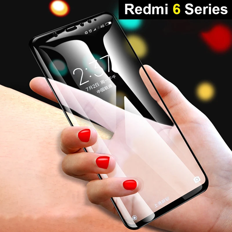 Защитное стекло закаленное для xiaomi Redmi 6 6a Note Pro|Защитные стёкла и плёнки