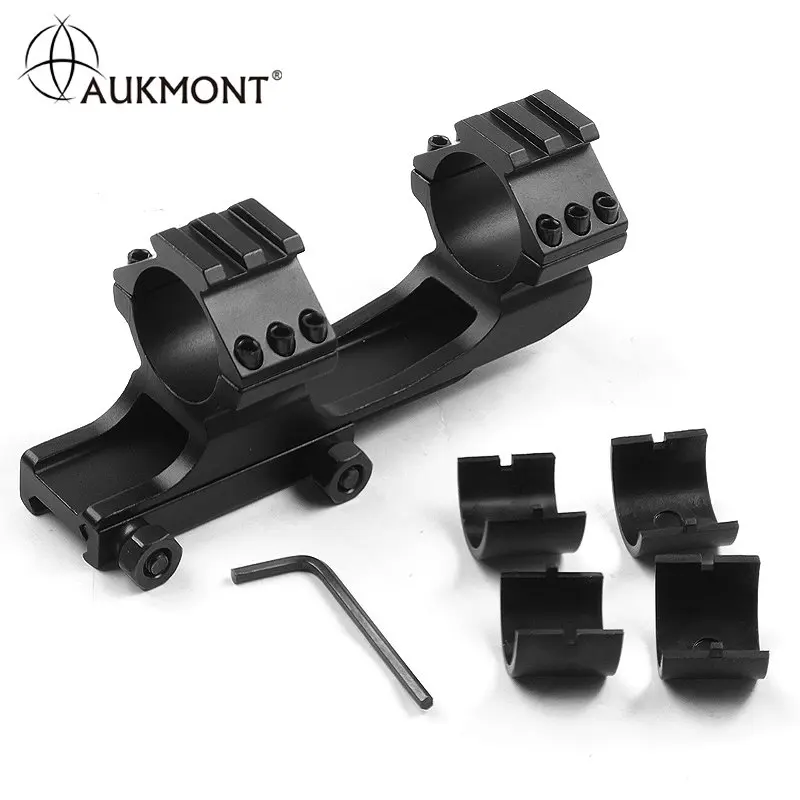 AUKMONT Quick Release консольные тяжелых Сфера горе 30 мм/1 &quotдвойное кольцо с плоским