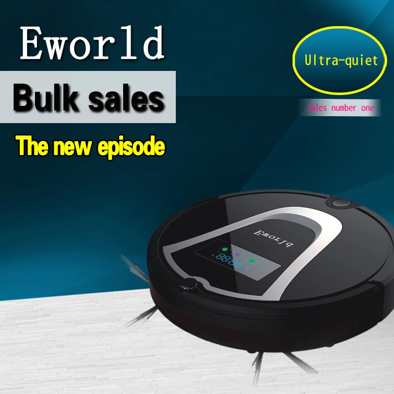 Eworld уборочная машина с автоматической очисткой на домашнем жестком полу и тонком