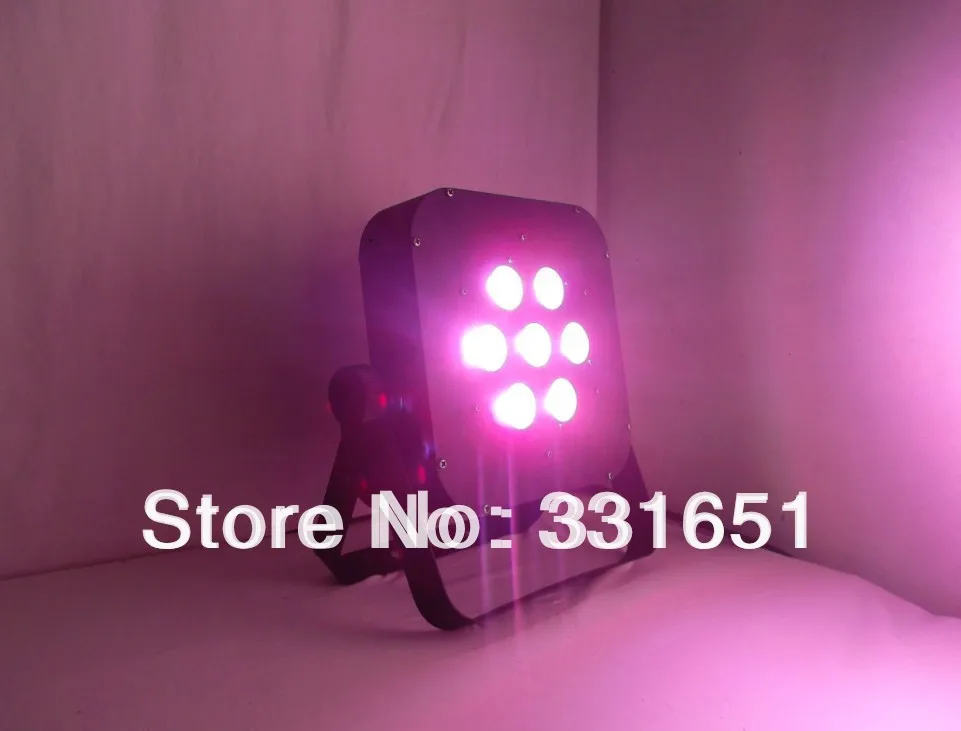 10 шт./лот 2017 горячий DJ Par Light LED Can 7x15 Вт Новый RGBAW 5 в 1 5/9 каналов DMX512 | Лампы и