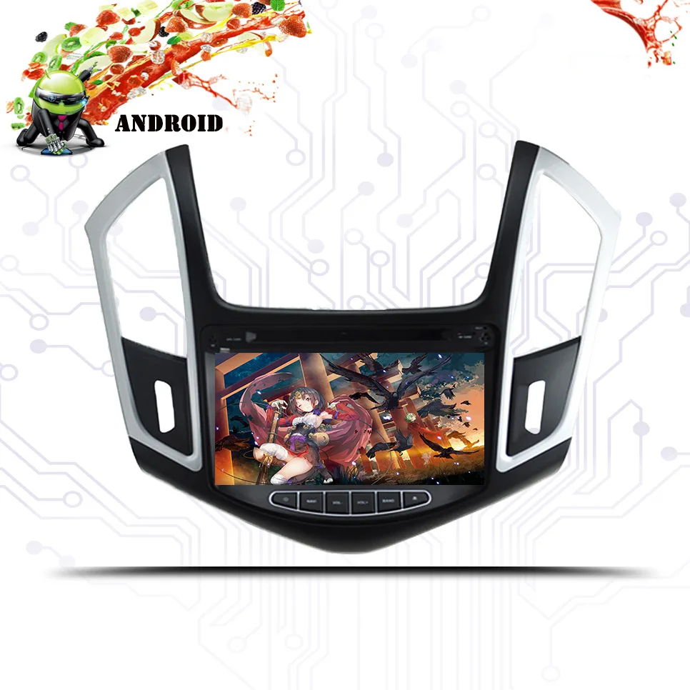 Android 9.0 Car DVD Octa Core 4GB RAM With IPS Screen Multimedia Player For CHEVROLET CRUZE 2012 2013-2015 Radio Gps Head Unit | Автомобили