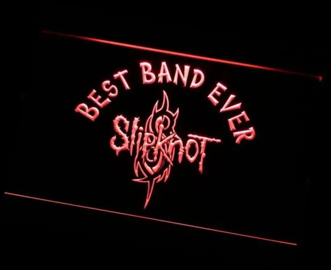 Yy 82 лучший бренд Ever Slipknot пивной бар логотип 3d вывески светодиодный неоновый свет