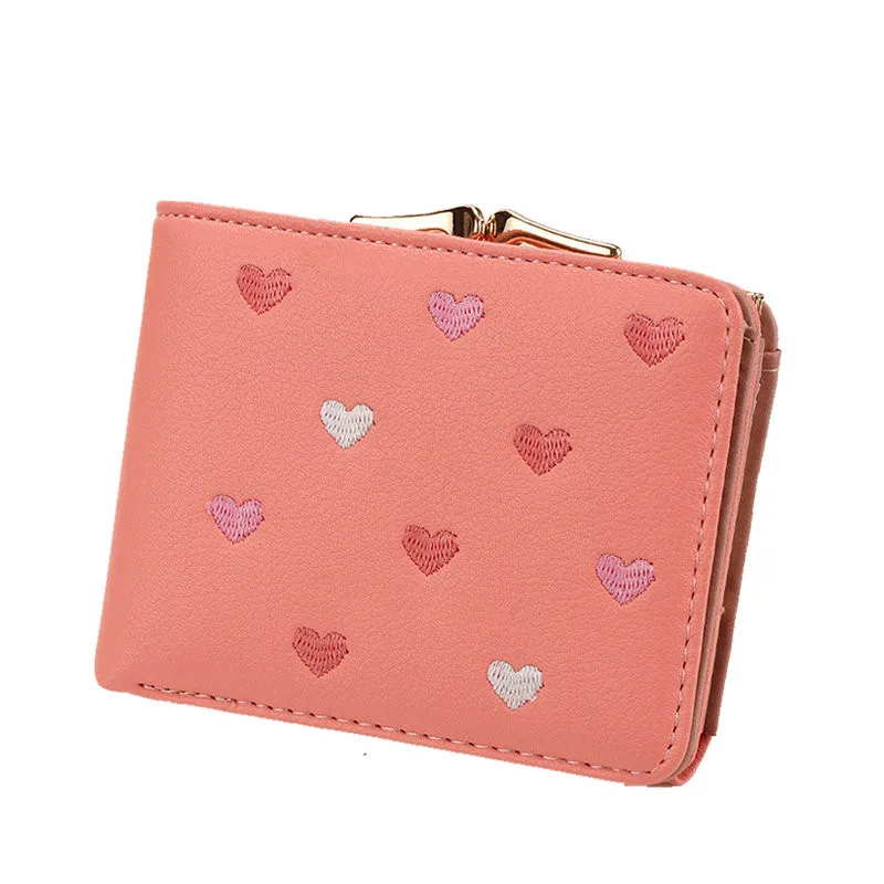 Новинка 2017 маленький женский кошелек женские кошельки дамские мини на застежке