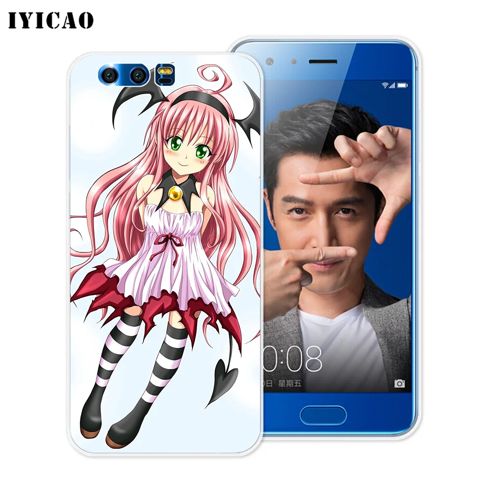 Мягкий силиконовый чехол IYICAO To Love Ru для Huawei Y9 Y7 Y6 Prime 2018 Honor 8C 8X 8 9 10 Lite 7X 7C 6A 7A Pro |