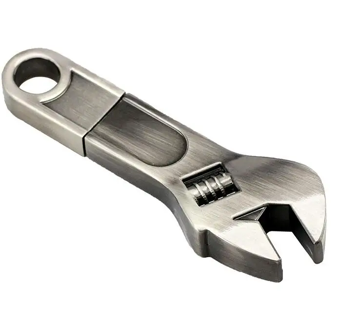 style 1 Флешка, металлический Регулируемый ключ, USB флеш-накопители, карта памяти для большого пальца, 4 ГБ, 8 ГБ, 16 ГБ, 32 ГБ, 64 ГБ, 128 ГБ, USB 2,0, флеш-накопитель - Цвет: style 1