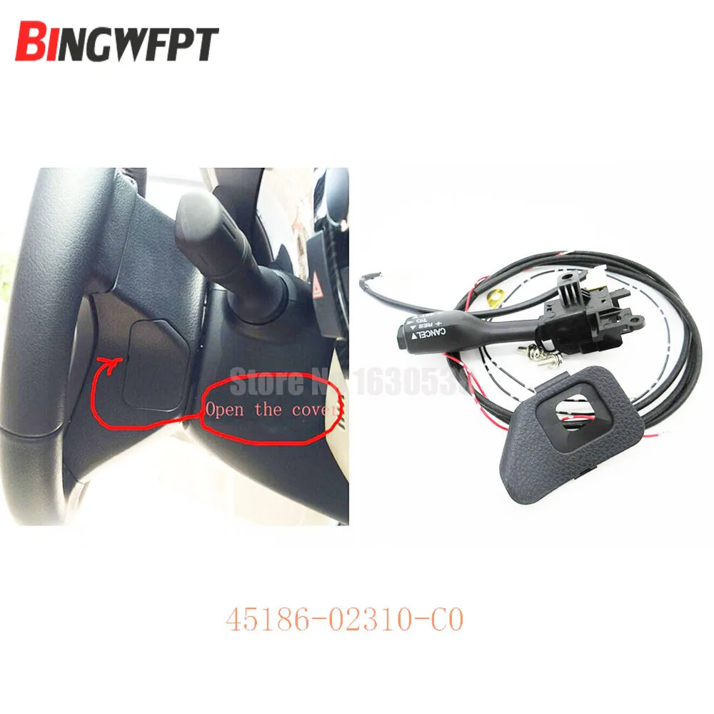 Круиз-контроль Переключатель 84632-34011 для Toyota Corolla RAV4 2013- Крышка рулевого колеса 45186-0R030 45186-0R030-C0