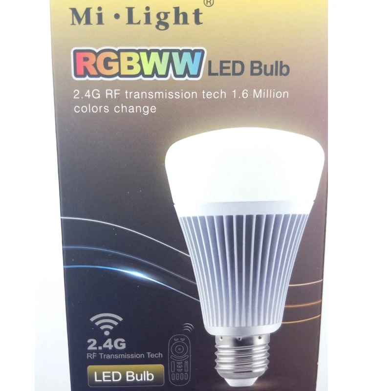 Светодиодная лампа MiLight E27 9 Вт 2 4 ГГц с пультом ДУ|led solar lamp|led lamp street lightled factory |