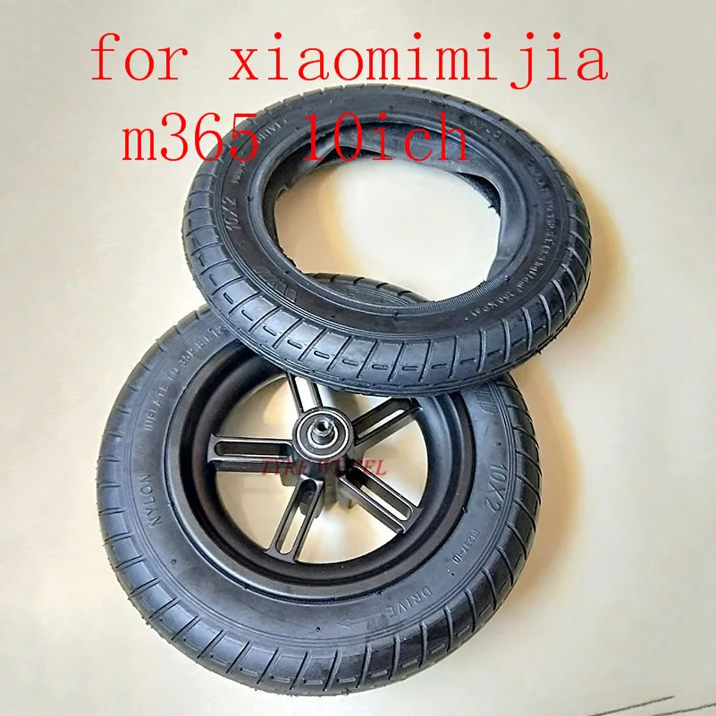 10 дюймов колеса xiaomi Mijia M365 колеса электрический скутер шины толще надувание колеса пневматические xiaomi m365 колеса диски 10x2