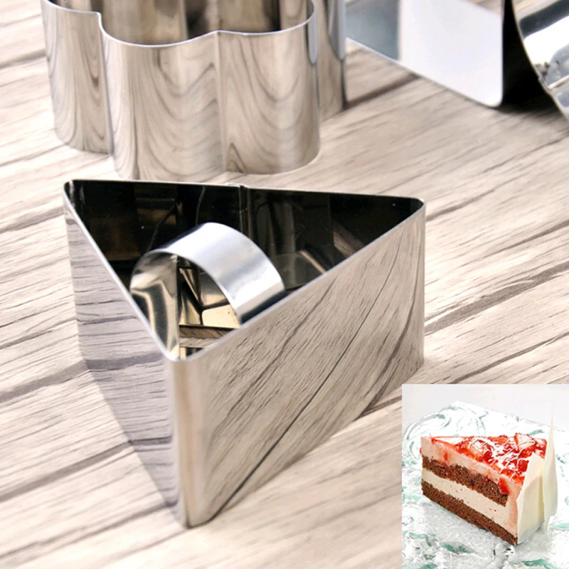 DIY мусс форма для капкейков торта кольцо квадратный цветок круглая формочка