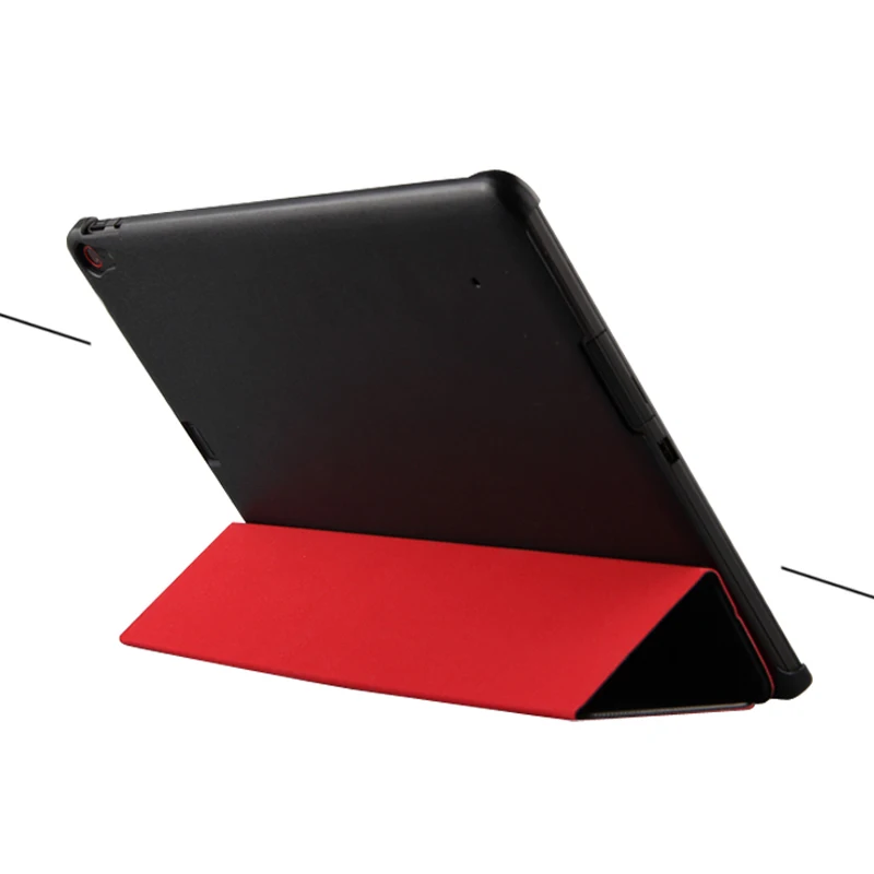 Black and Red Высококачественный чехол-книжка из искусственной кожи чехол для lenovo первого поколения Thinkpad10 Thinkpad 10 10,1 дюймов планшет+ стилус - Цвет: Black and Red