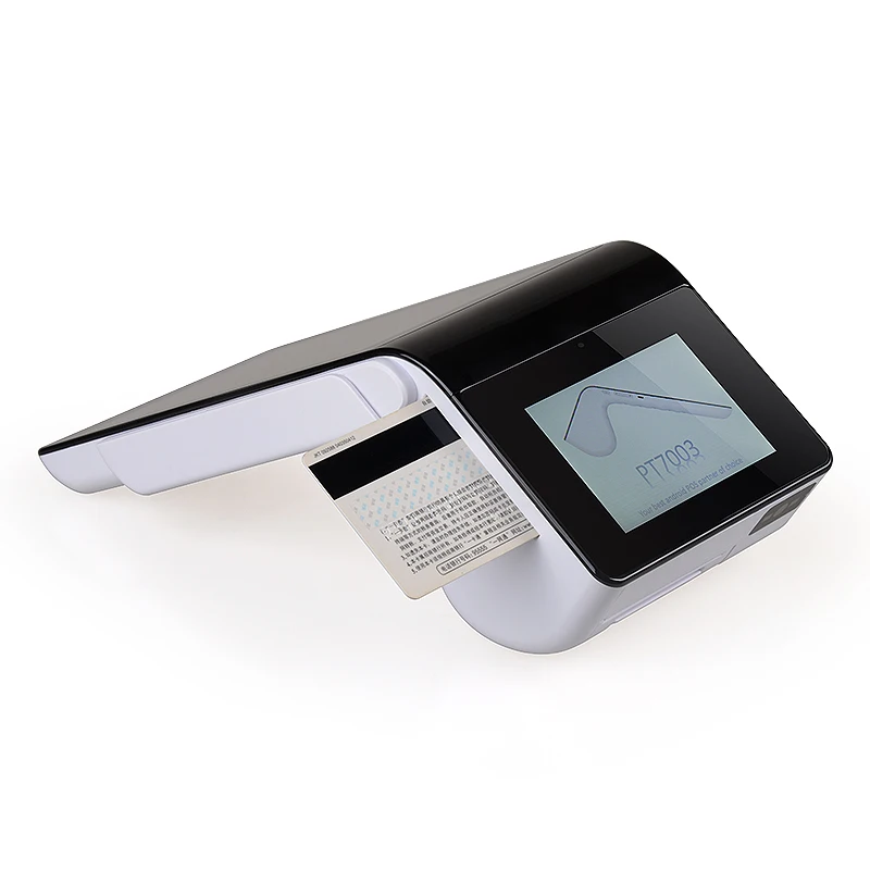 Android pos терминал внешний аккумулятор с принтером/кардридером/nfc/7 дюймовым