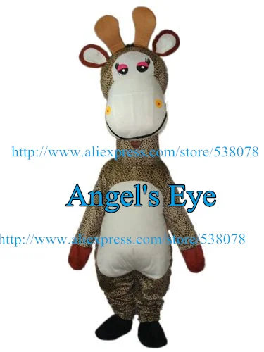 Женский костюм-талисман в виде жирафа бесплатная доставка | Тематическая одежда