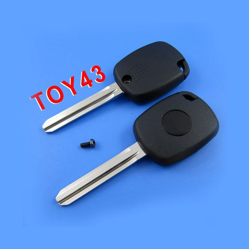 Фото Транспондер ключ для Toyota 4D электронный чип TOY43 лезвия (2 шт./лот)|lot|lot lot |