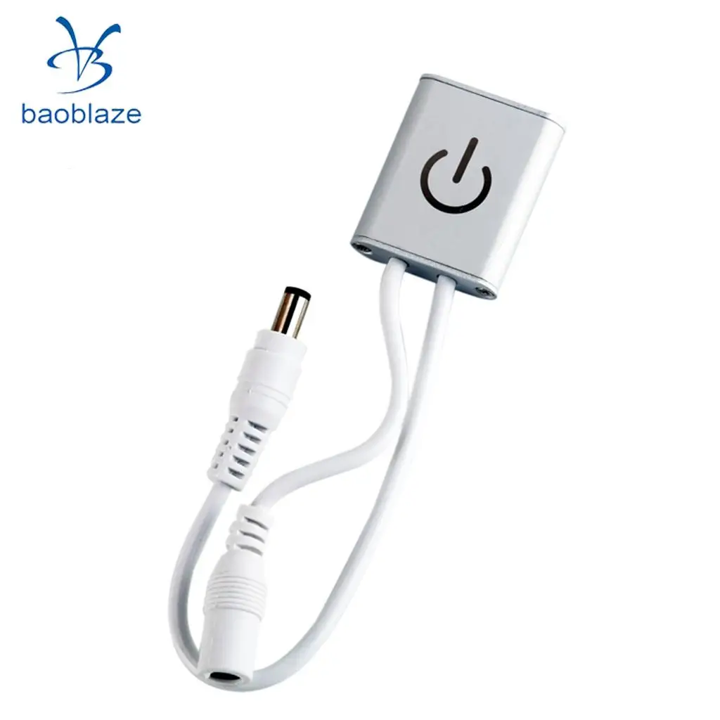 Сенсорный переключатель с диммером для шкафа лестницы DC12-24V светодиодов