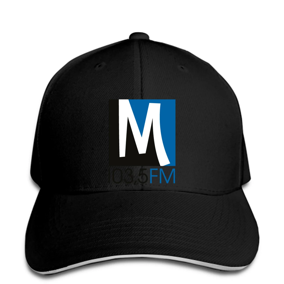 Бейсболка M 103logo5 радио логотип солнцезащитный козырек Кепка|Мужские бейсболки| |