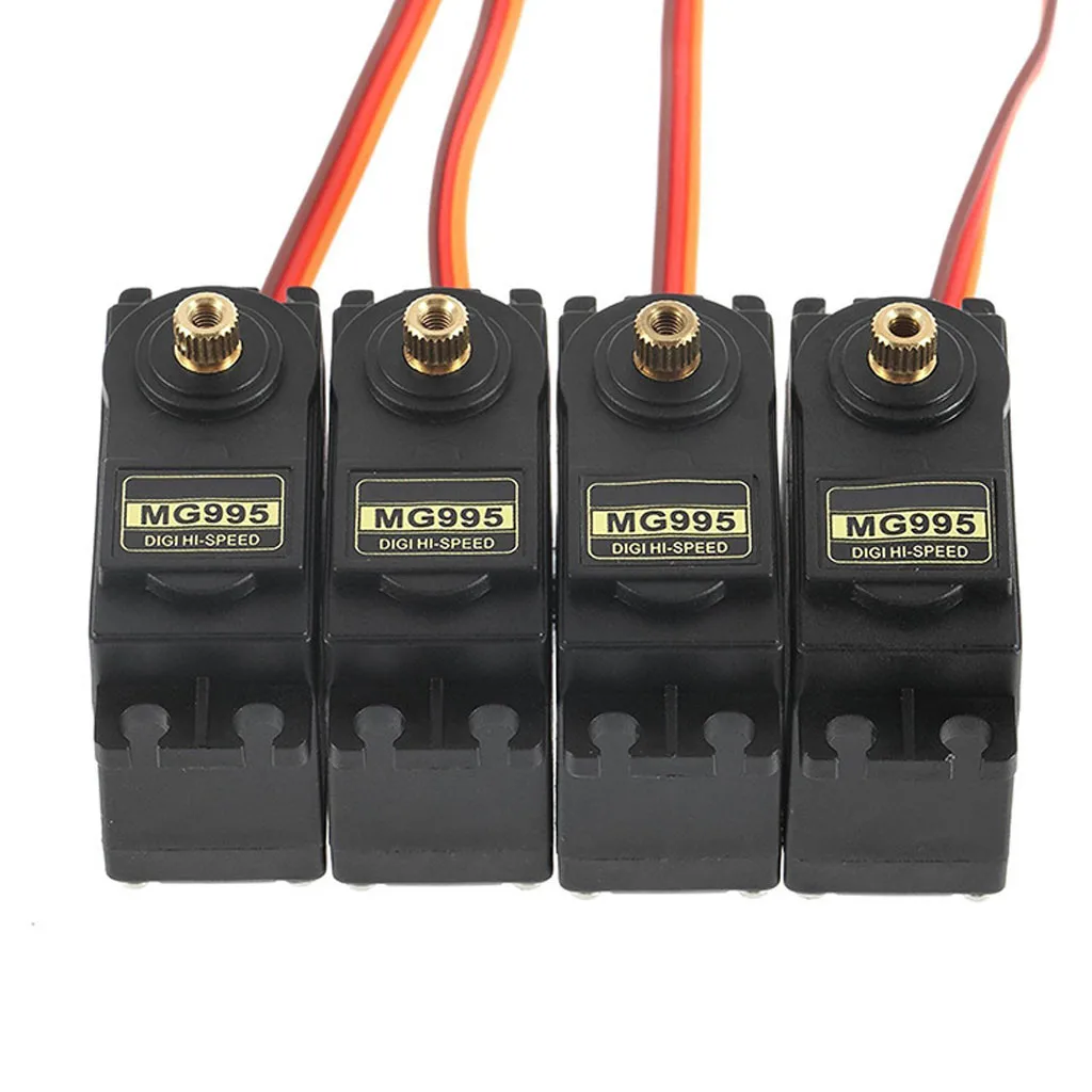 OMESHIN MG995 180 градусов Высокое металлическое зубчатое колесо Радиоуправляемый мотор сервопривода для лодки вертолета для эффективной высокой стабильности предотвращения землетрясения