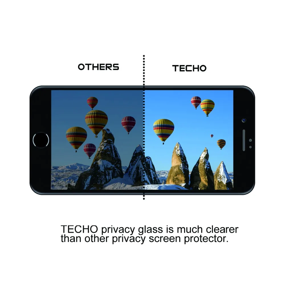 TECHO полное покрытие фильм с антибликовым покрытием Щит Закаленное Стекло