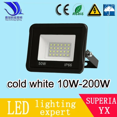 cold white 10 Вт 20 Вт 30 Вт 50 Вт 70 Вт 100 Вт Светодиодный прожектор нового типа DC12V черный корпус Светодиодный светильник для наружного освещения - Испускаемый цвет: cold white