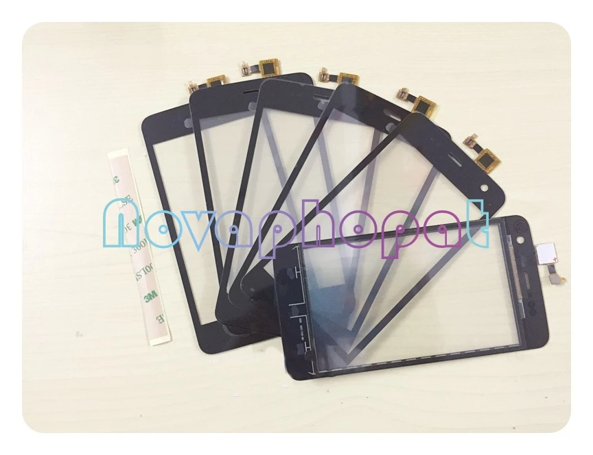 

Novaphopat 4.7" Black Sensor For Wiko Bloom Touch Screen Digitizer Glass Panel Screen Replacement + Tracking