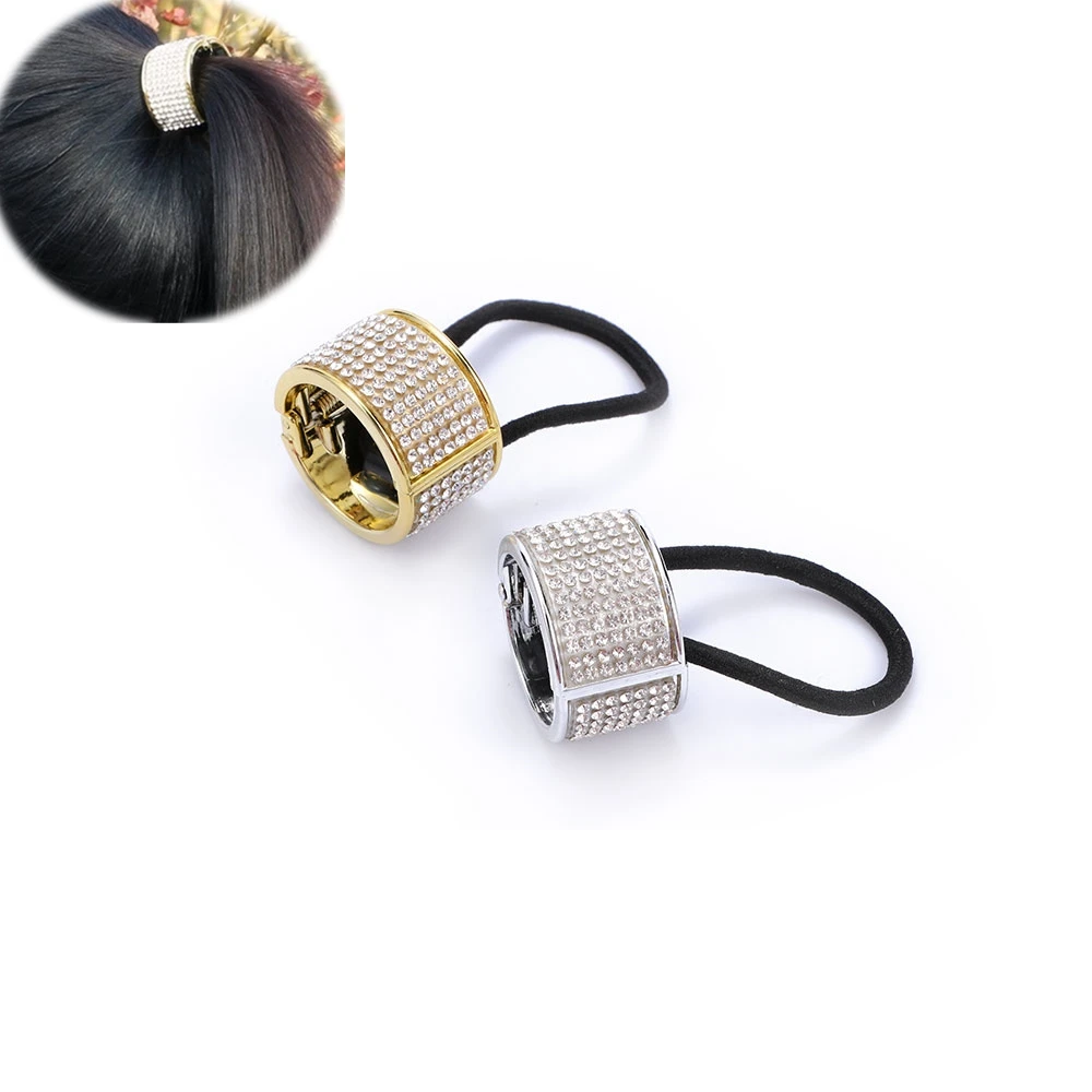 Женская эластичная резинка для волос резной хвостик в стиле панк пластиковый