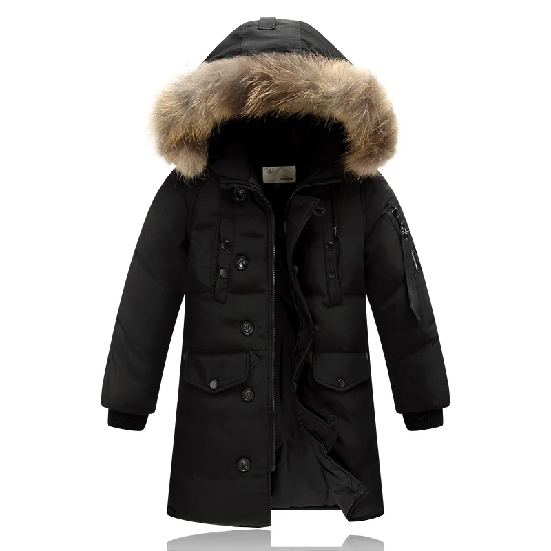 Теплое зимнее пальто на морозы до 30 градусов детская одежда для мальчиков парка