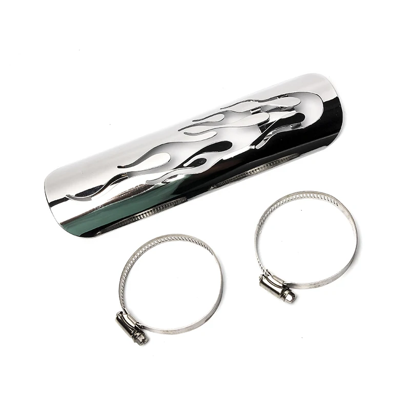 Универсальный мотоциклетный глушитель выхлопной трубы Triclicks тепловая защитная