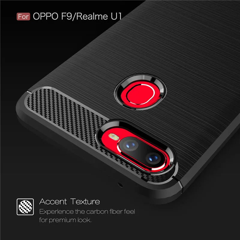 Чехол OPPO F9 чехол Pro противоударный силиконовый Матовый Бампер для мобильного