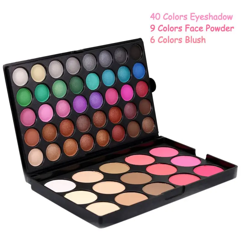 Natural Professional Eyeshadow Palette Makeup Beauty Original Colors Make Up Eye Shadow 55 |