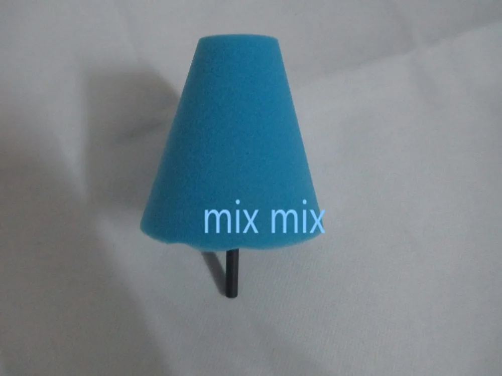 

Fixmee 1pc Sponge Cone Metal Polishing Foam Pad Wool Buffing Polishing Ball 3Colors Choose Car Wheel Hub Care Buffing Tool