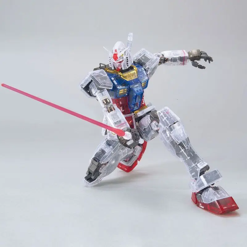 Bandai Shanghai Токио Gundam Base Limited 1/100 мг RX 78 2 3 0 цветная прозрачная экшн фигурка детская