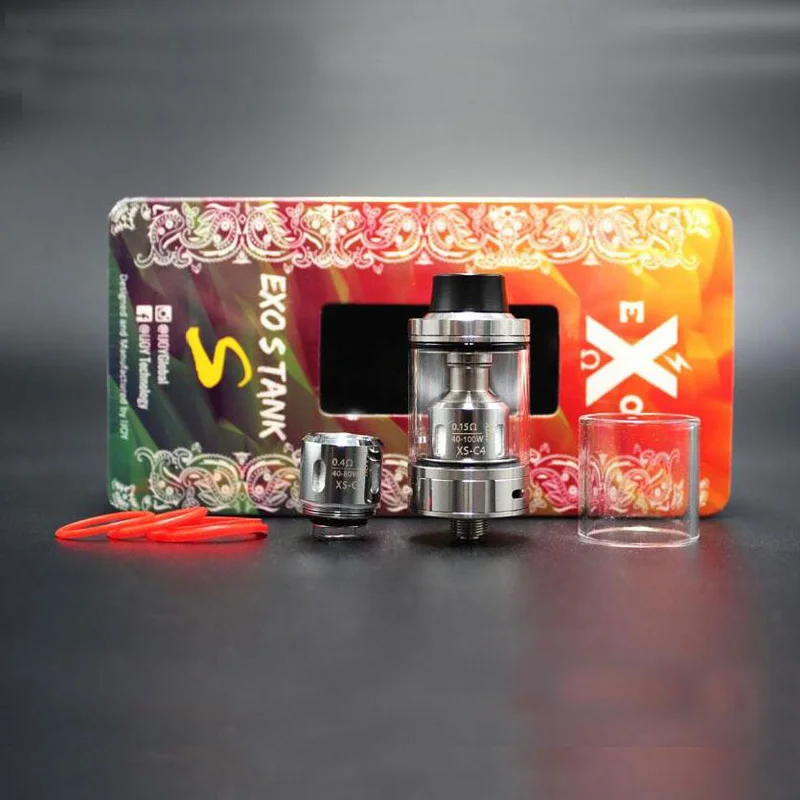 Оригинал IJOY EXO S MTL Sub Ом бак 3 2 мл суб ом электронных сигарет распылителя Vape с XS C1 C4